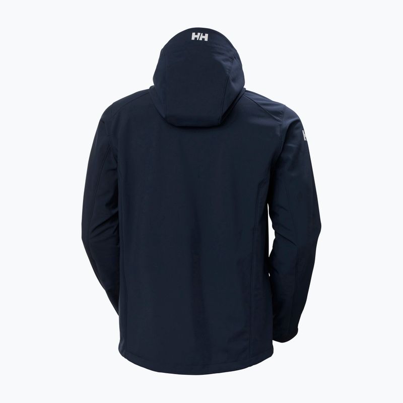 Helly Hansen pánska softshellová bunda s kapucňou Paramount navy blue 62987_990 4