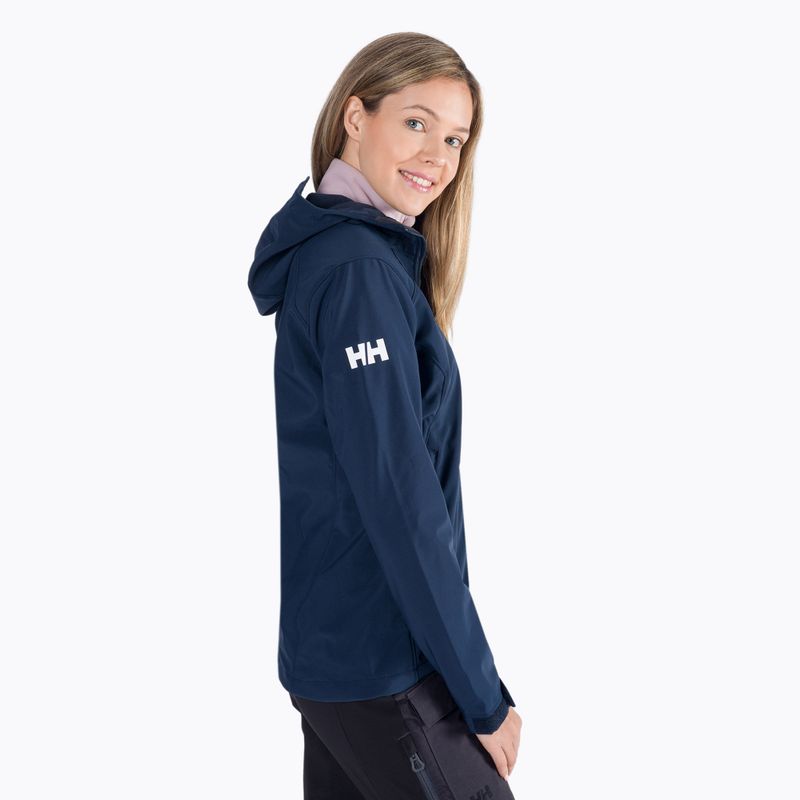 Helly Hansen dámska softshellová bunda Paramount Hood navy blue 62988_597 2