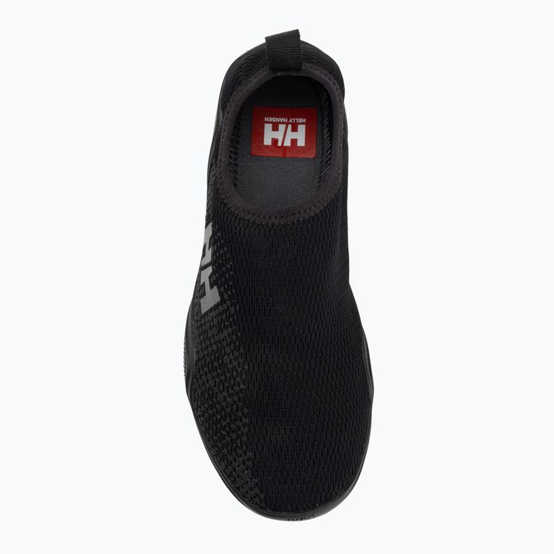 Dámske topánky do vody Helly Hansen Crest Watermoc black/charcoal 5