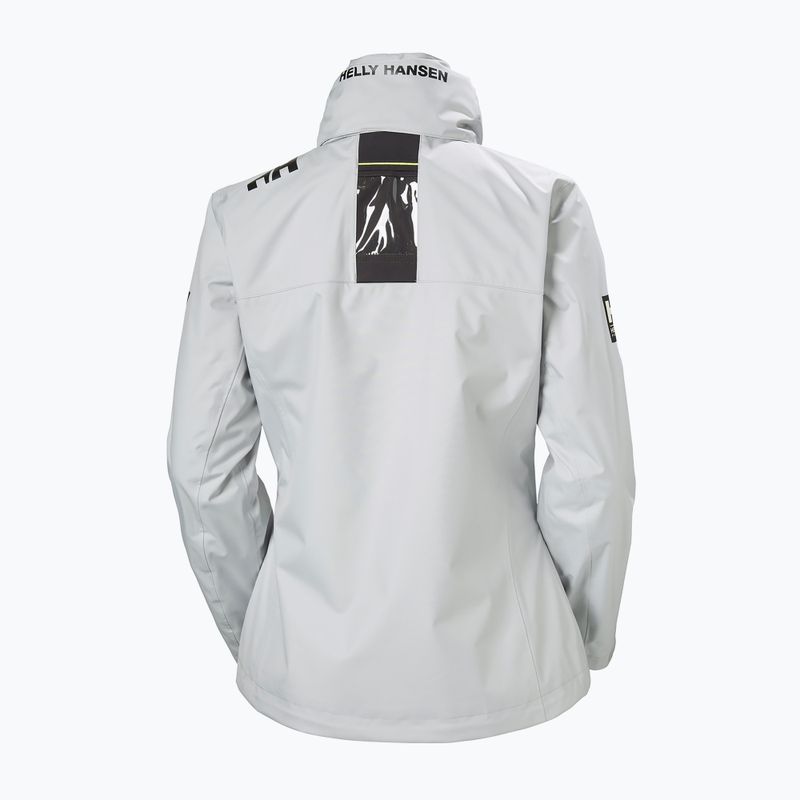 Helly Hansen Dámska stredná bunda s kapucňou Crew Grey 33891_853 4