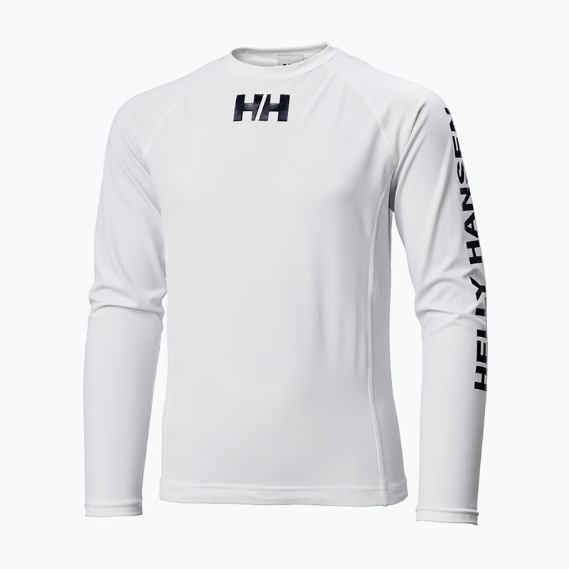 Helly Hansen Waterwear Rashguard Jr detské tričko biele 34026_001-10