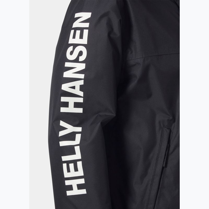 Pánska bunda do dažďa Helly Hansen Ervik black 4