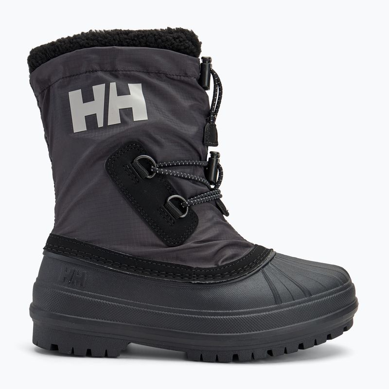 Detské snehule Helly Hansen JK Varanger Insulated black/ light grey 2