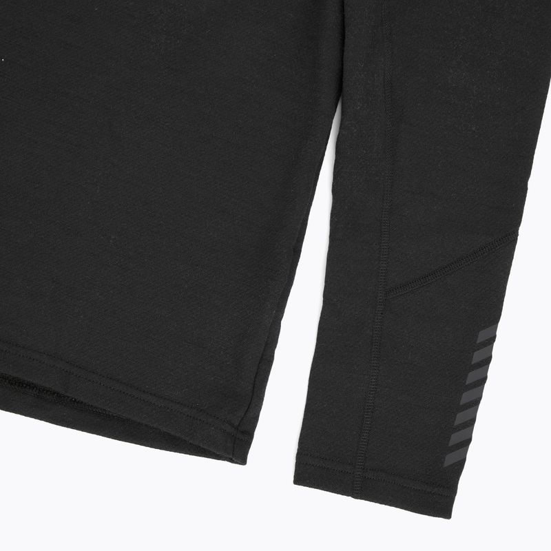 Pánska termoakčná mikina Helly Hansen Lifa Merino Midweight Crew black 4