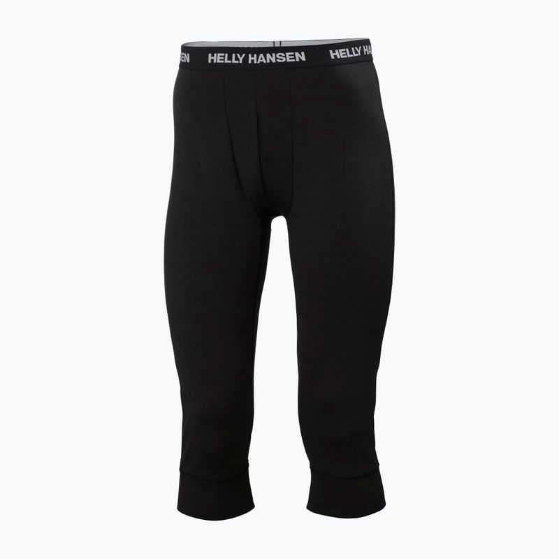 Pánske termonohavice Helly Hansen Lifa Merino Midweight 3/4 black 4