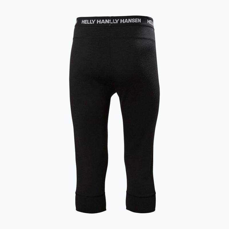 Pánske termonohavice Helly Hansen Lifa Merino Midweight 3/4 black 5