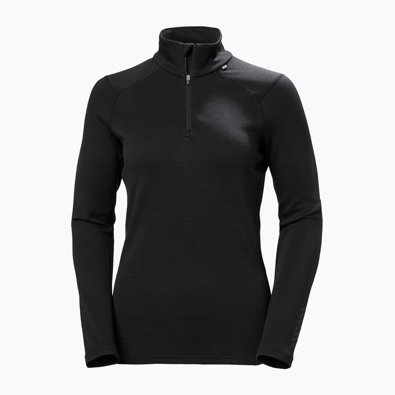 Dámska termo bielizeň Helly Hansen Lifa Merino Midweight 1/2 Zip black 5