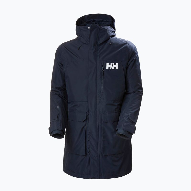 Pánska bunda do dažďa Helly Hansen Rigging Coat navy 7
