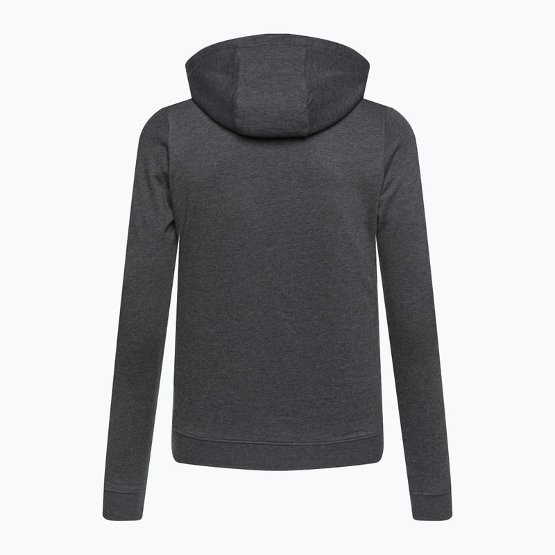 Pánska trekingová mikina Helly Hansen F2F Organic Cotton Hoodie ebony melange 2