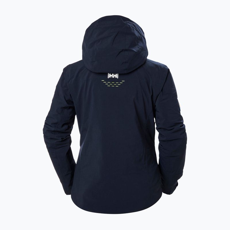 Dámska lyžiarska bunda Helly Hansen Alphelia Lifaloft navy 2