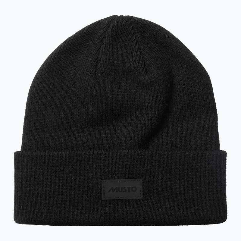 Čiapka Musto Shaker Cuff Beanie true black