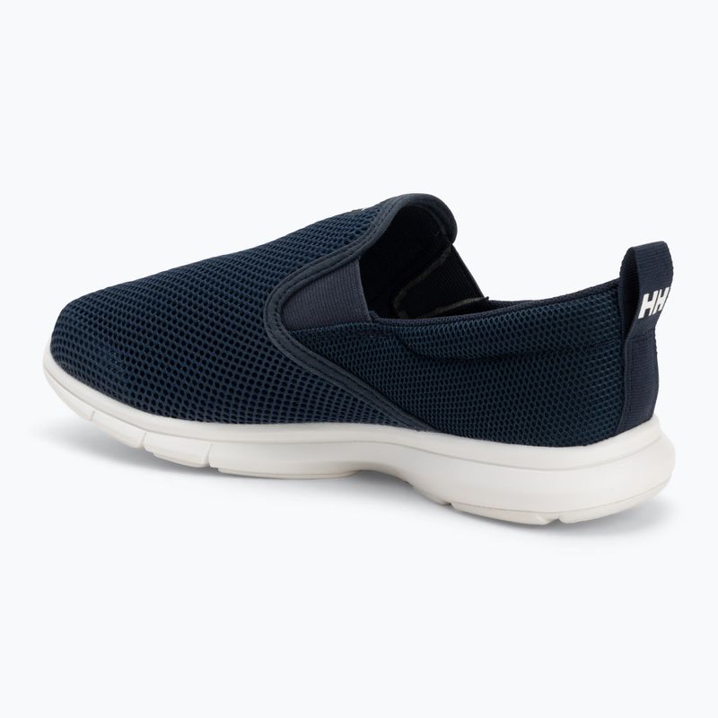 Pánske jachtárske topánky Helly Hansen Ahiga Slip-On navy / off white 3