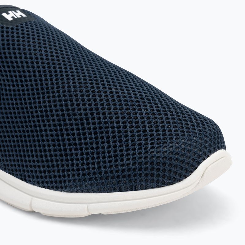 Pánske jachtárske topánky Helly Hansen Ahiga Slip-On navy / off white 7