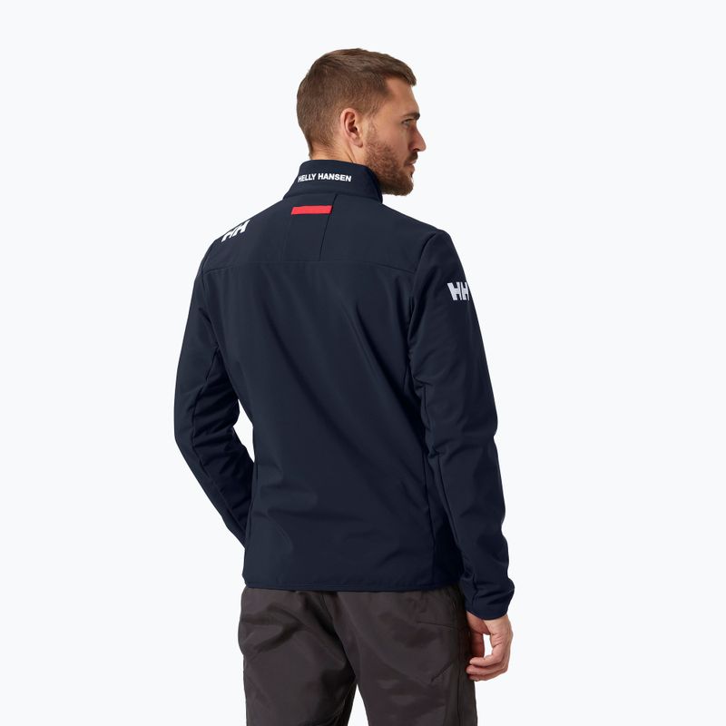 Pánska plachetnica Helly Hansen Crew Softshell 2.0 modrá 30223_597 2