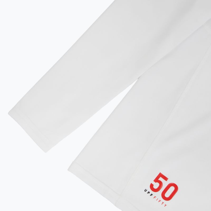 Pánske plavecké tričko longsleeve Musto Championship Rash Guard white 4