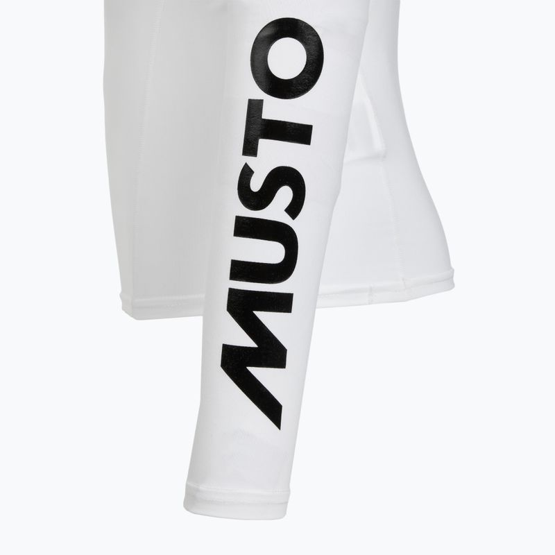 Pánske plavecké tričko longsleeve Musto Championship Rash Guard white 5