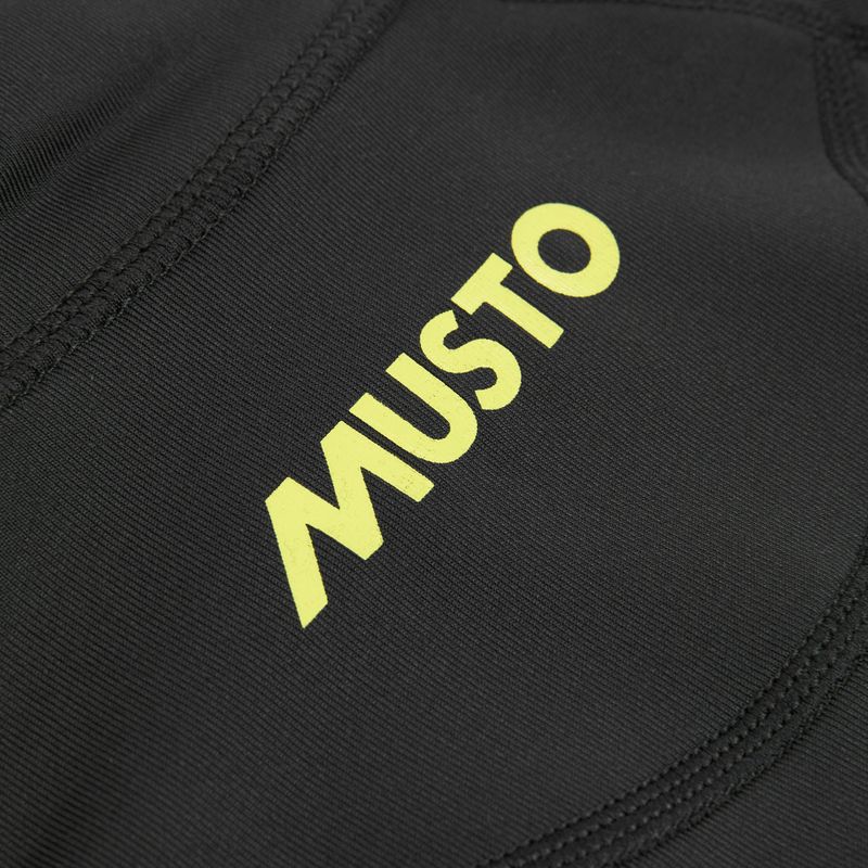 Pánske plavecké tričko longsleeve Musto Championship Rash Guard black 4