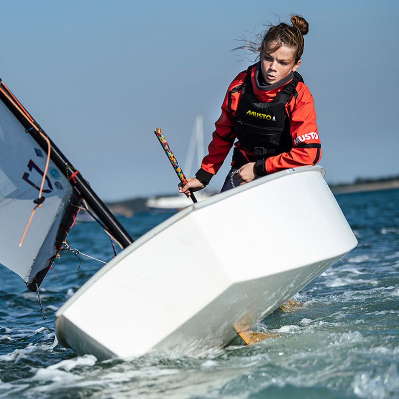 Detská jachtárska mikina Musto Championship Aqua Top 2.0 Jr oxy fire 4