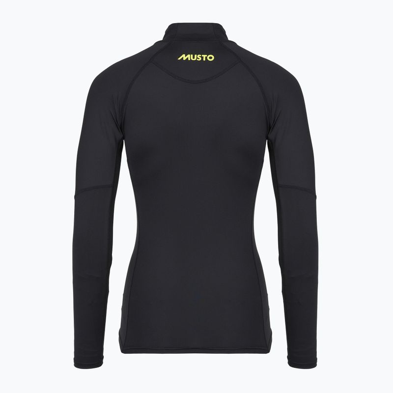 Dámske plavecké tričko s dlhým rukávom Musto Championship Rash Guard black 2