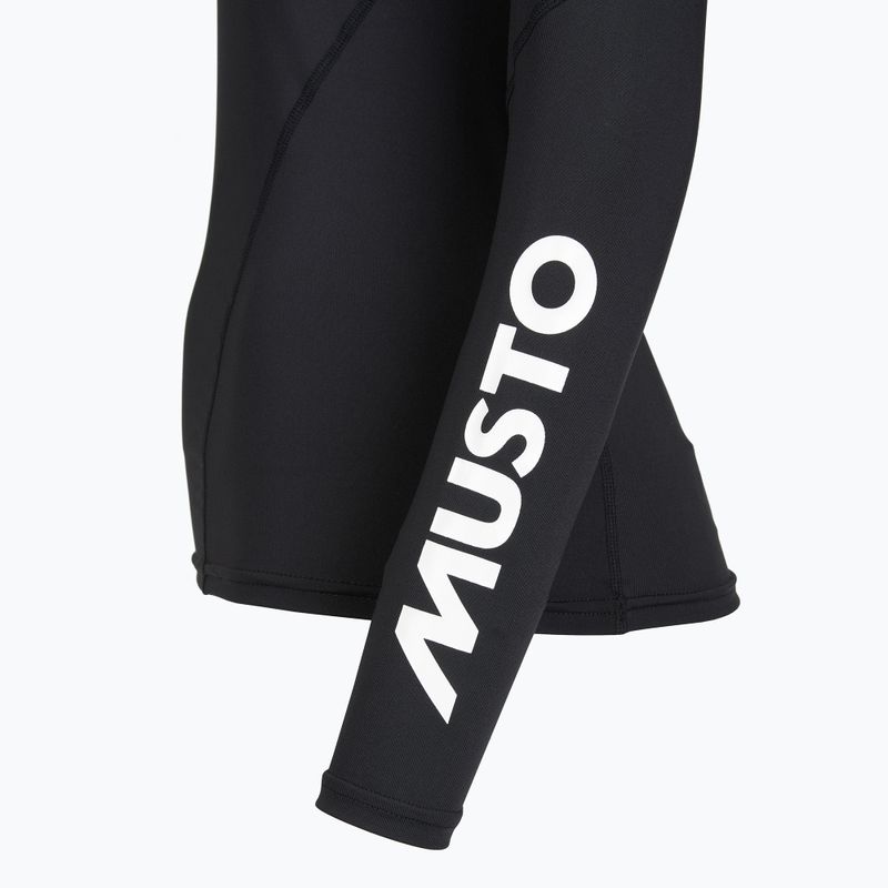 Dámske plavecké tričko s dlhým rukávom Musto Championship Rash Guard black 5