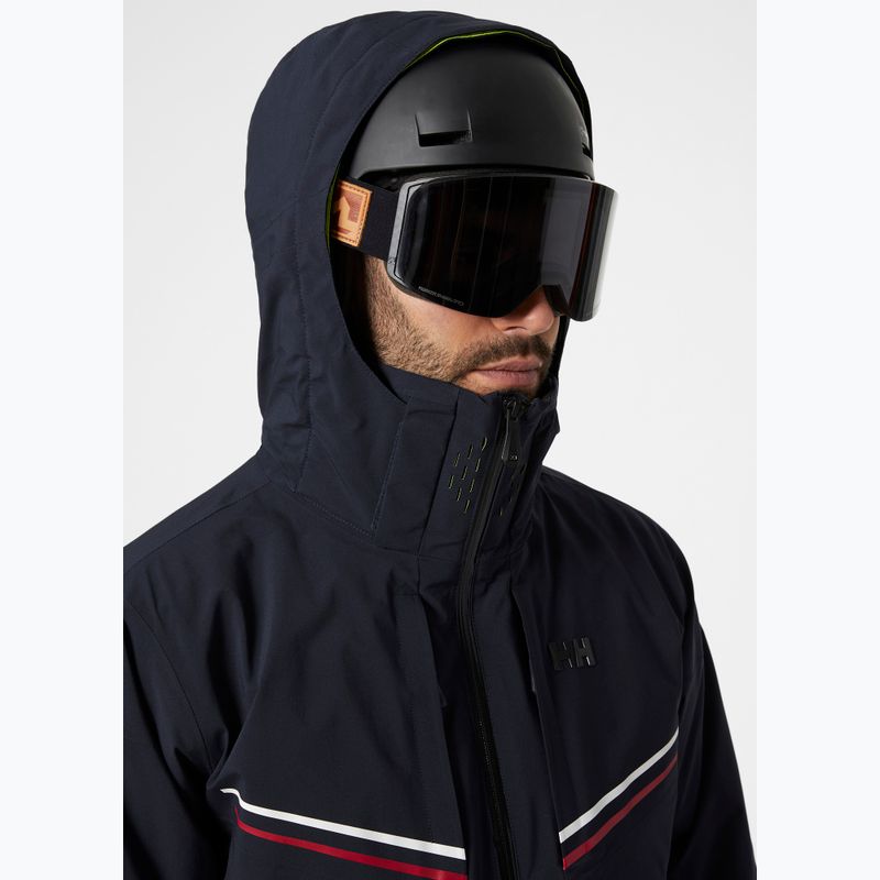 Pánska lyžiarska bunda Helly Hansen Alpha Infinity navy 3