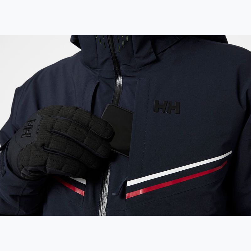 Pánska lyžiarska bunda Helly Hansen Alpha Infinity navy 4