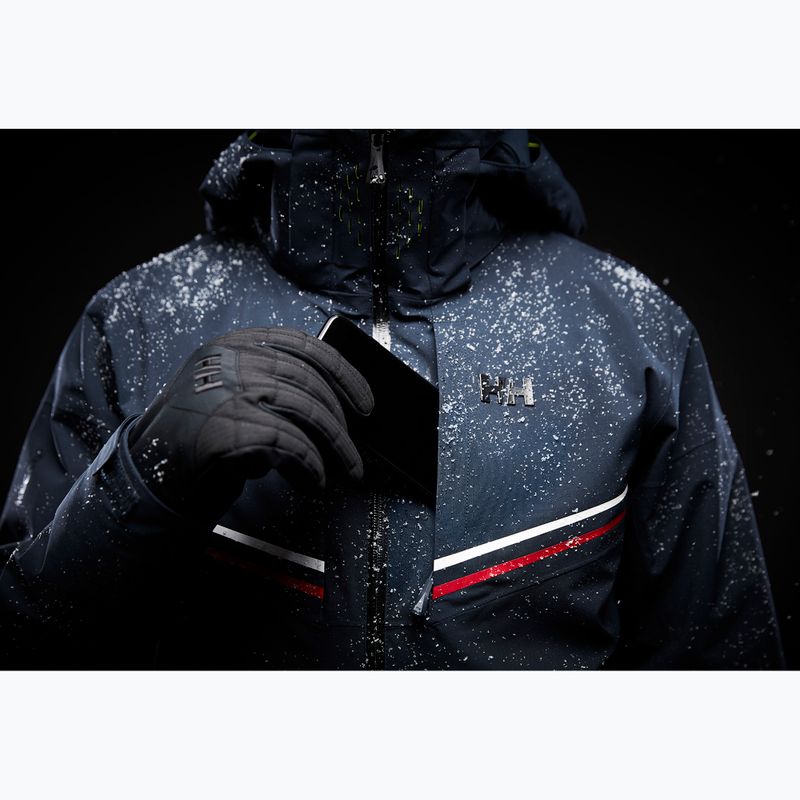 Pánska lyžiarska bunda Helly Hansen Alpha Infinity navy 12