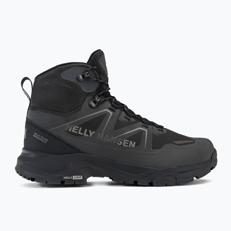 Helly Hansen Cascade Mid HT pánske trekové topánky black/grey 11751_990 2