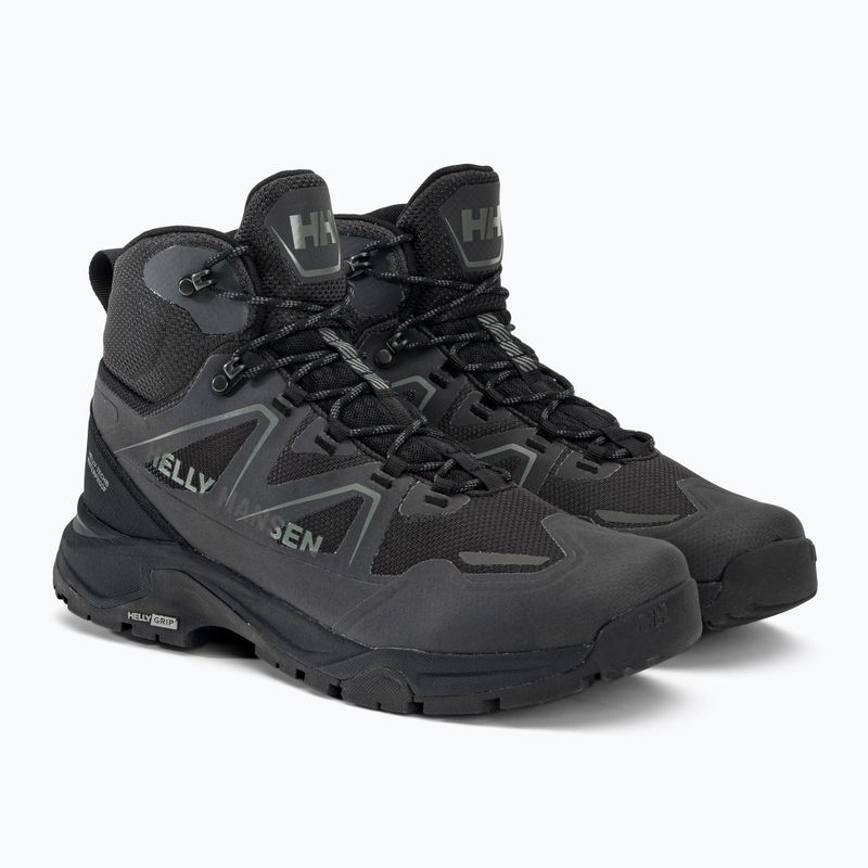 Helly Hansen Cascade Mid HT pánske trekové topánky black/grey 11751_990 4