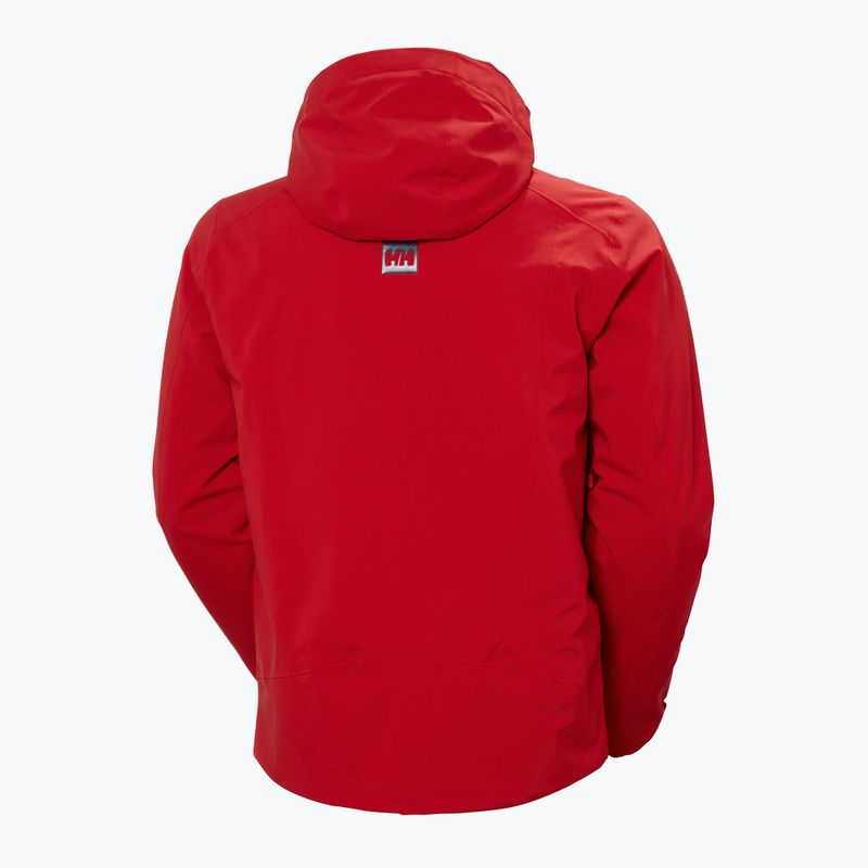 Pánska lyžiarska bunda Helly Hansen Alpha 3.0 červená 65551_162 8