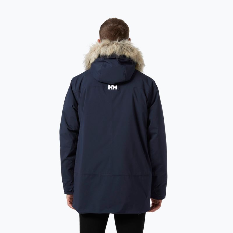 Helly Hansen pánska bunda do dažďa Reine Parka navy blue 53630_597 2