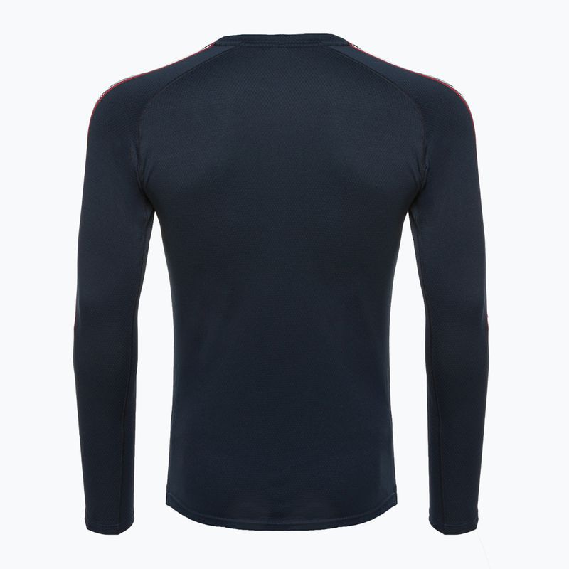 Pánska termoakčná mikina Helly Hansen Lifa Active Stripe Crew navy 6
