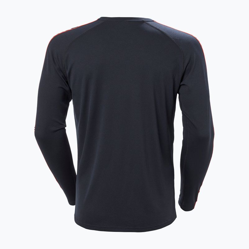 Pánska termoakčná mikina Helly Hansen Lifa Active Stripe Crew navy 10