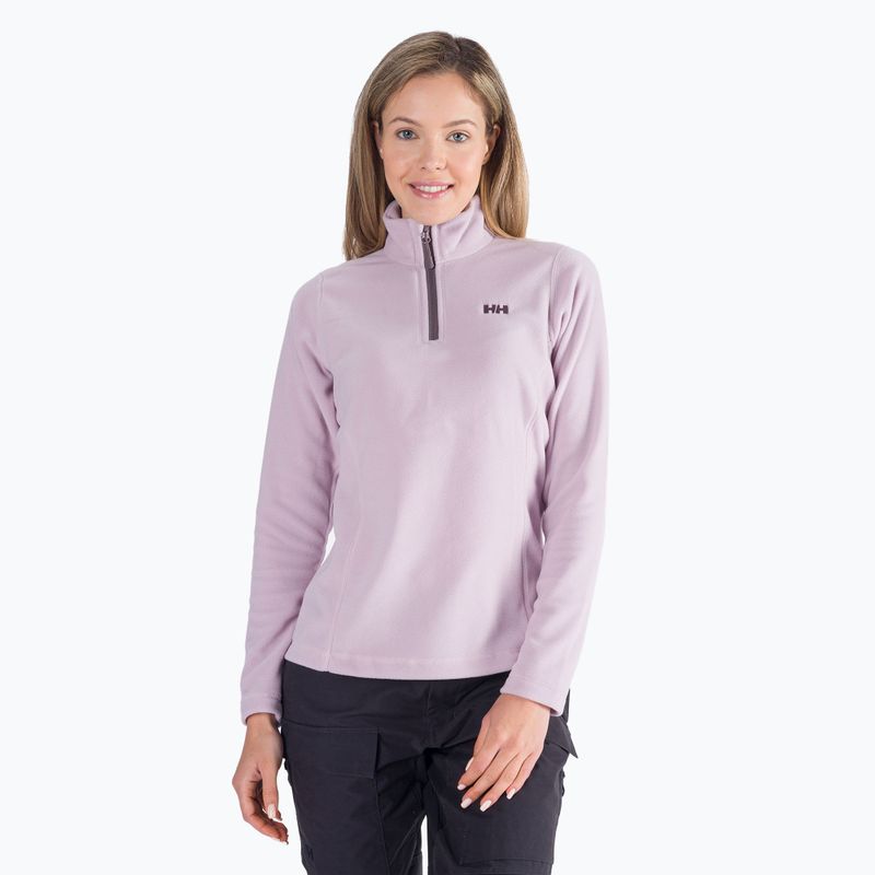 Helly Hansen dámska fleecová mikina Daybreaker 1/2 Zip 692 light pink 50845