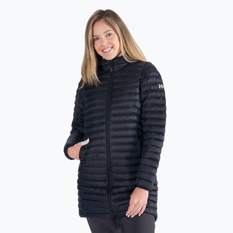 Helly Hansen Sirdal Long Insulator páperová bunda čierna 63073