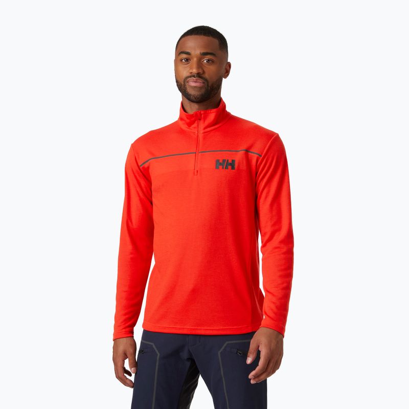 Pánsky Helly Hansen Hp 1/2 Zip Pullover alert red