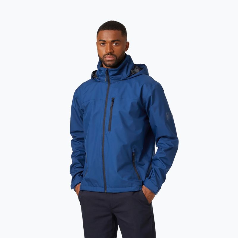 Pánska bunda Helly Hansen Crew s kapucňou modrá 33875_606