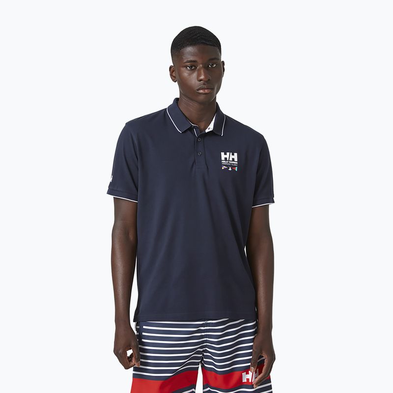 Pánske trekingové tričko Helly Hansen Skagerrak navy blue 34248_597