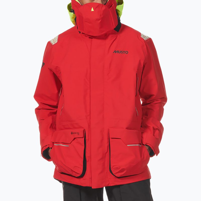 Pánska jachtárska bunda Musto MPX Gore-Tex Pro Offshore 2.0 true red 3