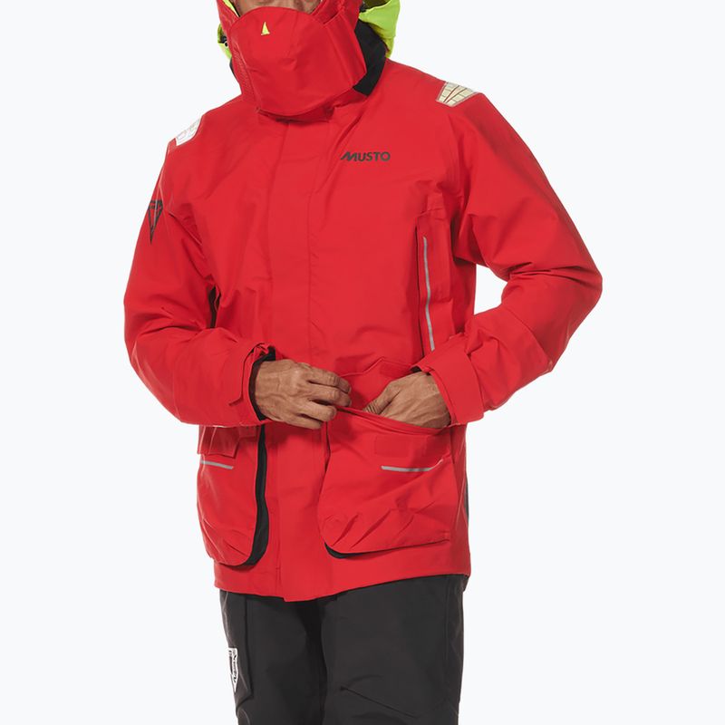 Pánska jachtárska bunda Musto MPX Gore-Tex Pro Offshore 2.0 true red 4