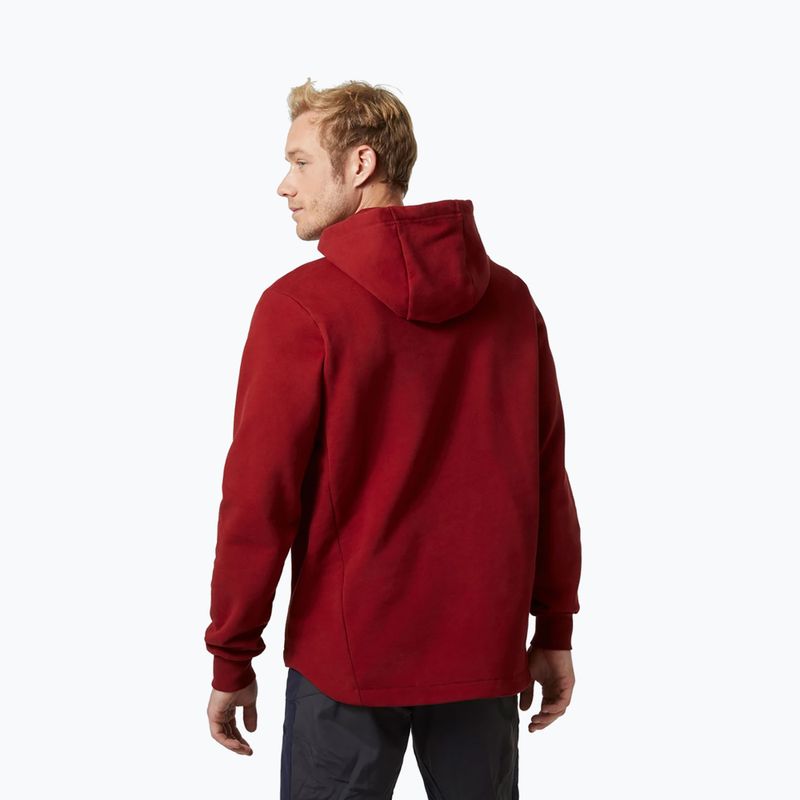 Pánska mikina Helly Hansen Arctic Ocean Hoodie burgundy 30361_215 2