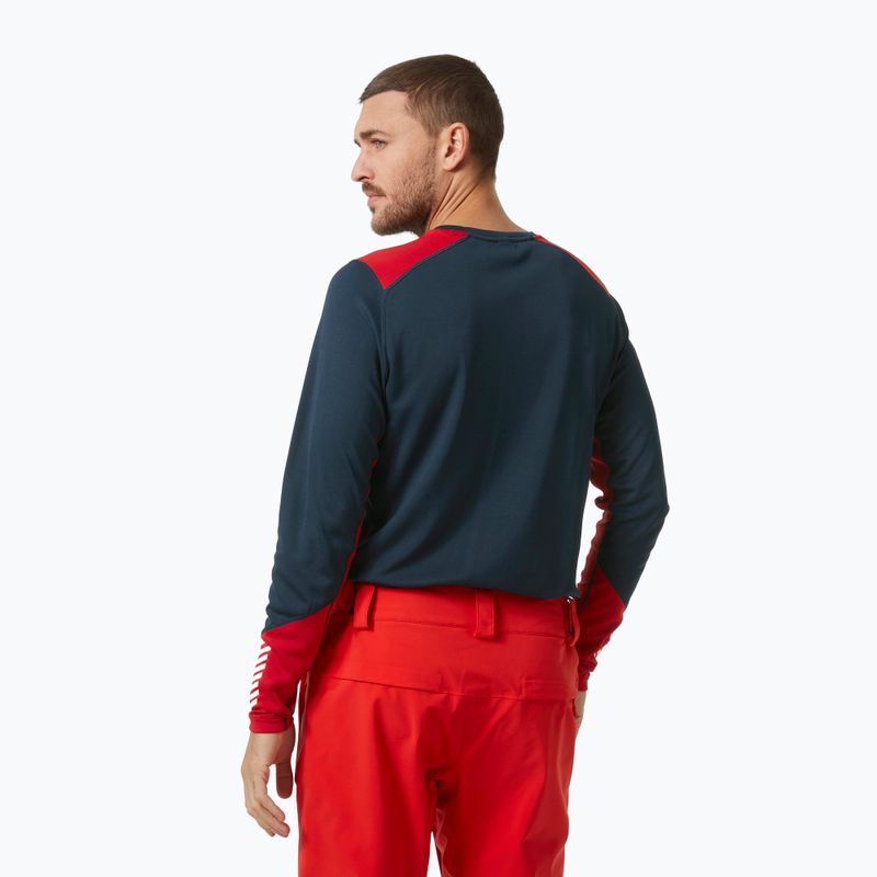 Pánska termoakčná mikina Helly Hansen Lifa Active Crew navy 2