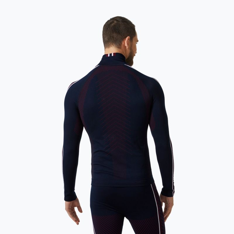 Pánska termoakčná mikina Helly Hansen H1 Pro Lifa Race navy 2