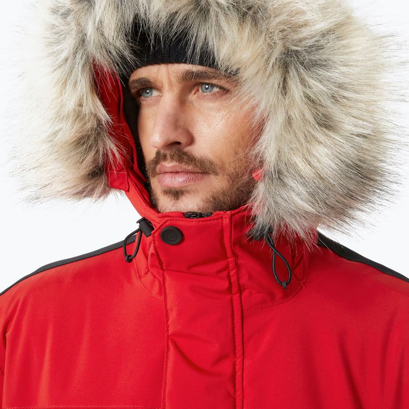 Helly Hansen pánska bunda do dažďa Reine Parka červená 53630_162 3