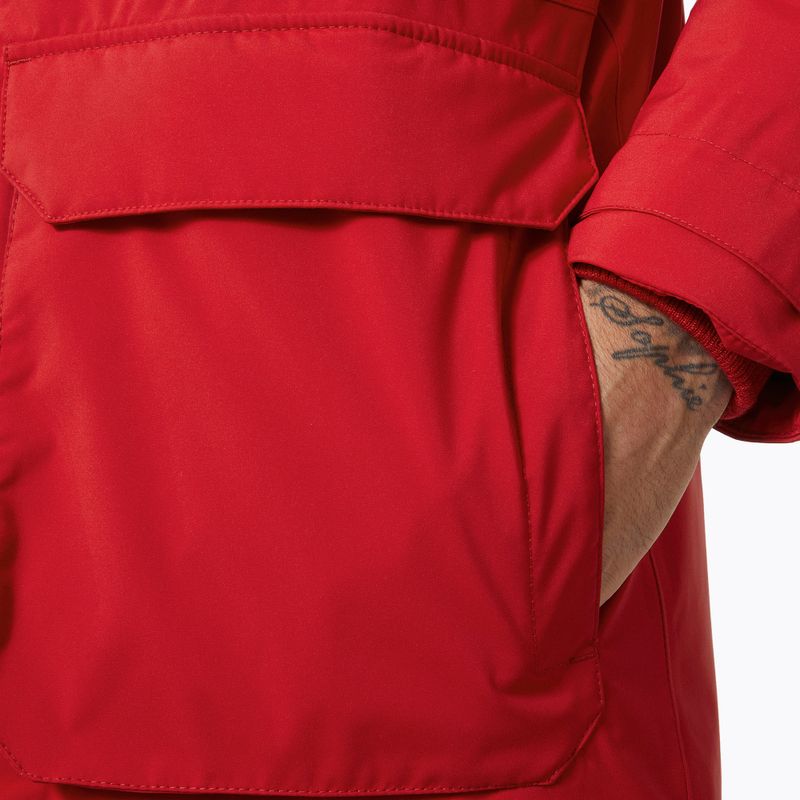 Helly Hansen pánska bunda do dažďa Reine Parka červená 53630_162 4