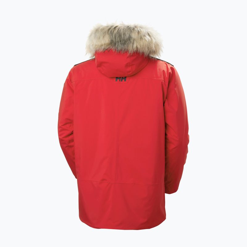 Helly Hansen pánska bunda do dažďa Reine Parka červená 53630_162 6