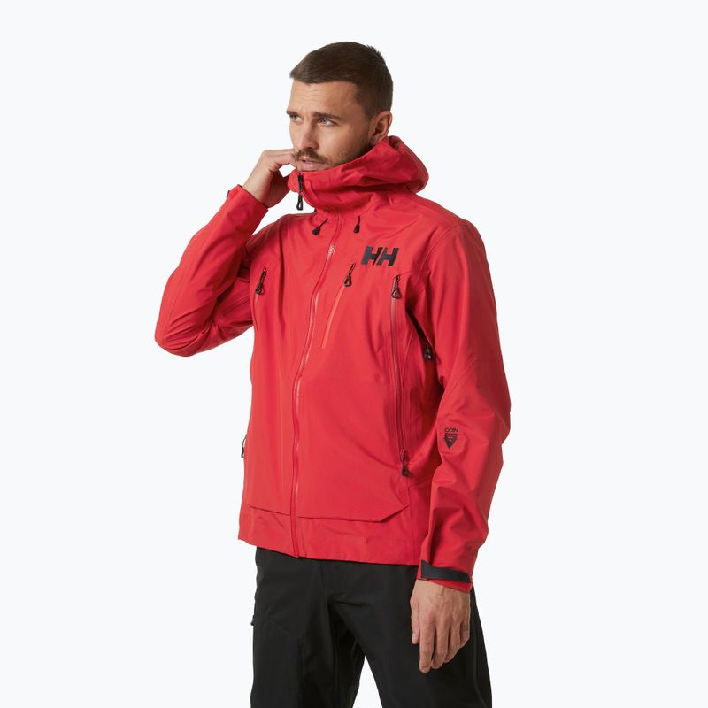 Helly Hansen pánska hardshellová bunda Odin 9 Worlds 2.0 červená 62938_162