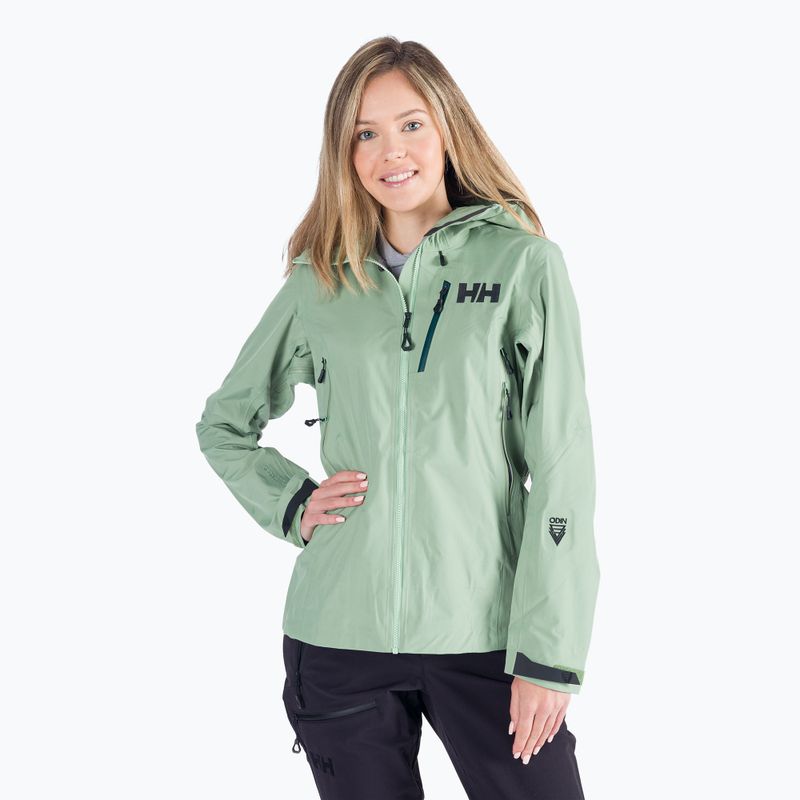 Helly Hansen dámska hardshellová bunda Odin 9 Worlds 2.0 zelená 62956_406