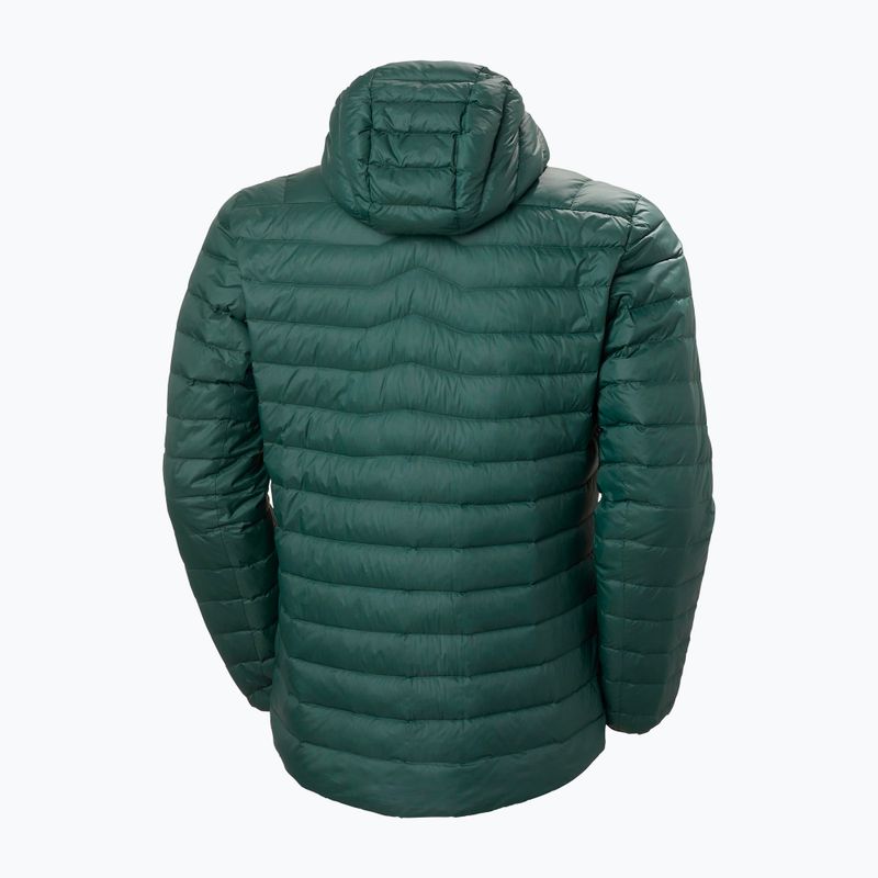 Helly Hansen pánska páperová bunda Verglas Hooded Down Insulator 495 green 63005 6