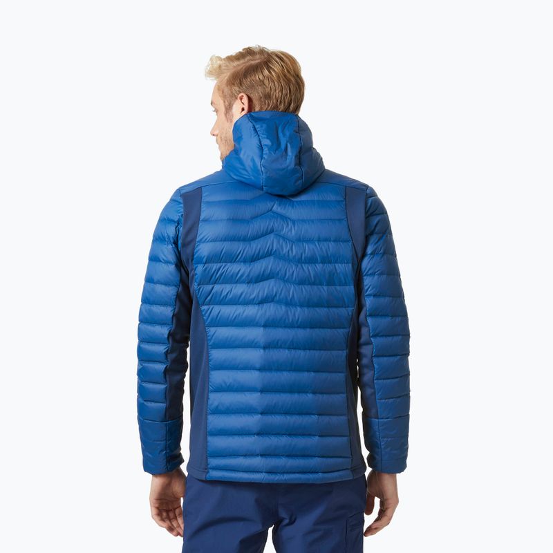 Helly Hansen Verglas pánska páperová bunda s kapucňou Hybrid Ins 606 blue 63007 2